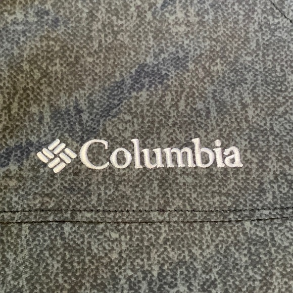 Columbia Sportswear Men Full Front Zip Jacket Coat Windbreaker Sz M Gray - Picture 2 of 6